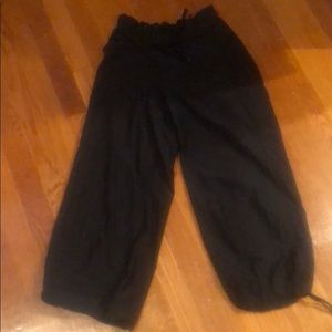 Lululemon Black Crops